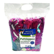 Chiffons de nettoyage emballage spécial 2,5 kg, colorés
