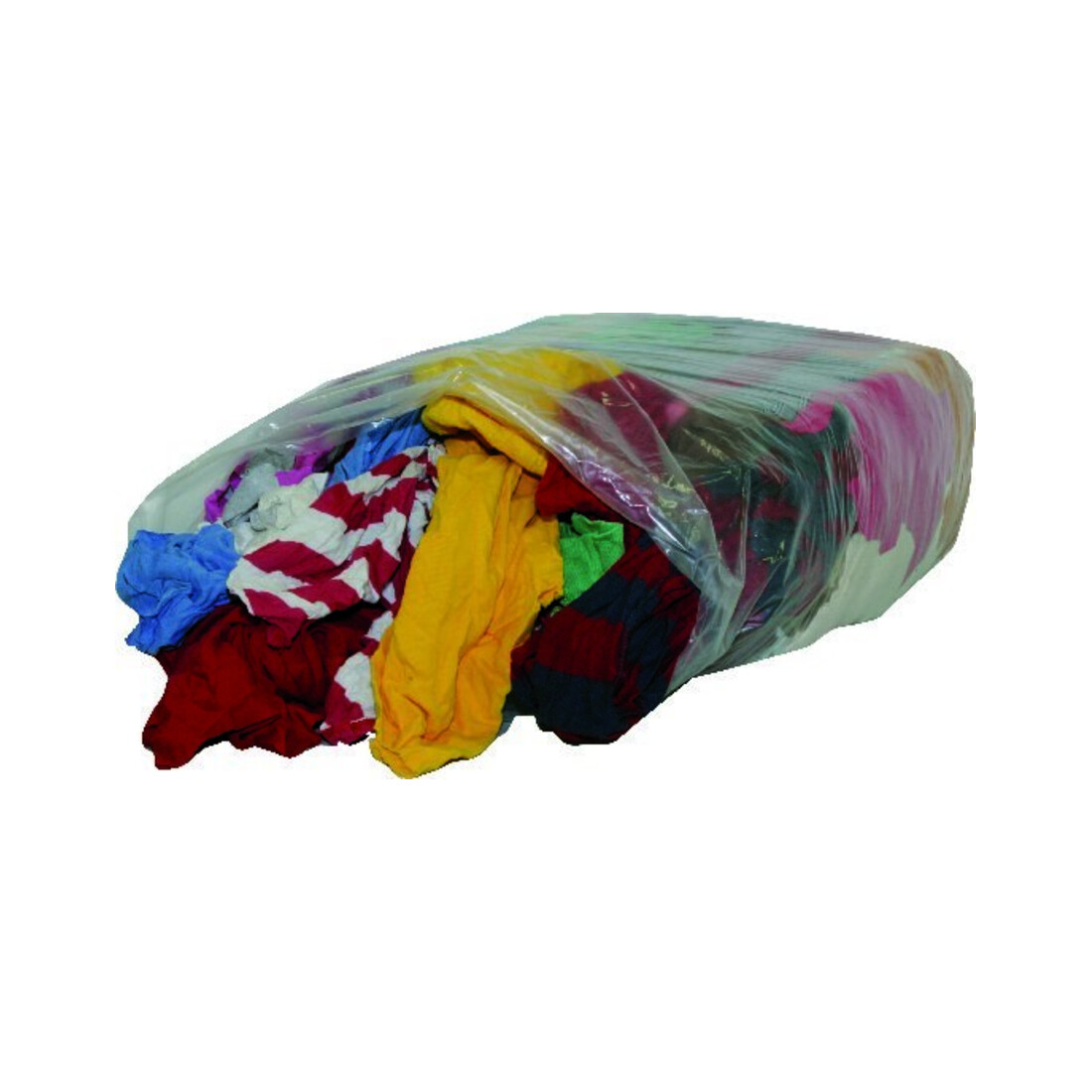 Chiffons de nettoyage en jersey 10 kg colorés
