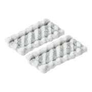 Chiffons microfibres de remplacement Bosch petits, accessoires système pour aspirateur de vitres GlassVAC