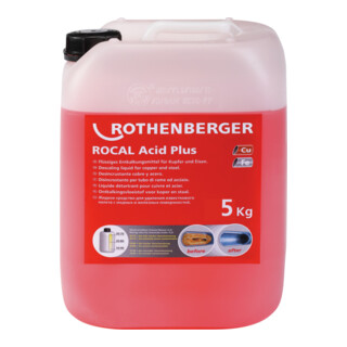 Chimie de détartrage Rothenberger ROCAL Acid Plus, 5 kg