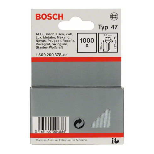 Bosch Chiodo a scatto tipo 47