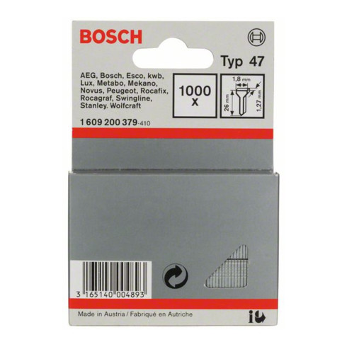 Bosch Chiodo a scatto tipo 47