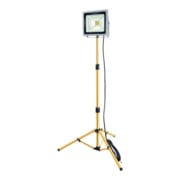 Chip-LED Strahler m. Stativ 50W IP65 höhenverstellb.0,65-1,55m Stahlrohr-1