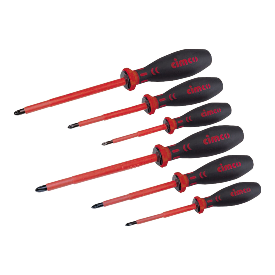 Cimco 2K-VDE-Kreuzschlitz.Set PH+PZ 117745