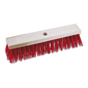 Cimco Balai de rue sans manche, couleur rouge, 400 mm 143024-1