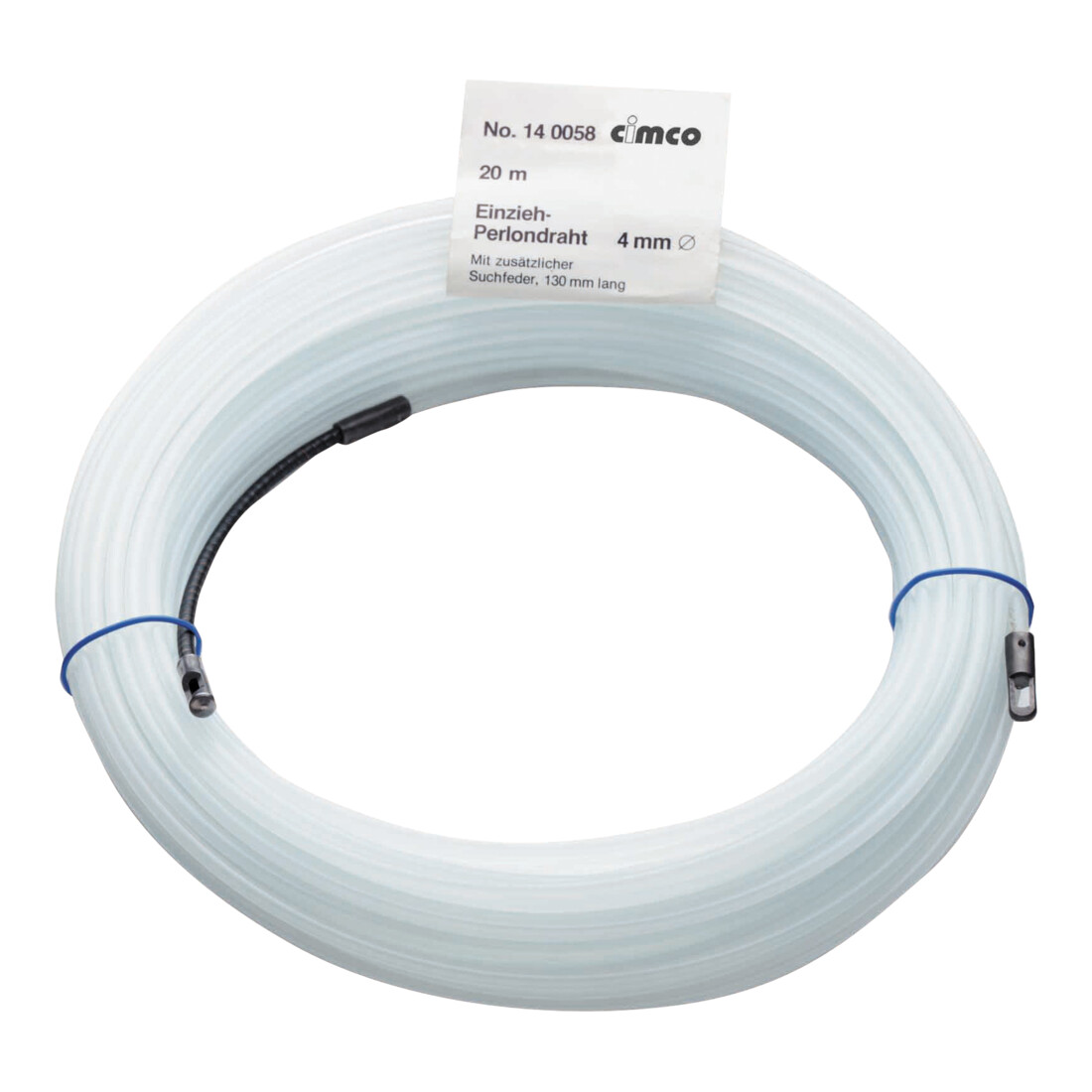 Cimco Bande de tirage 10 m plastique 140054