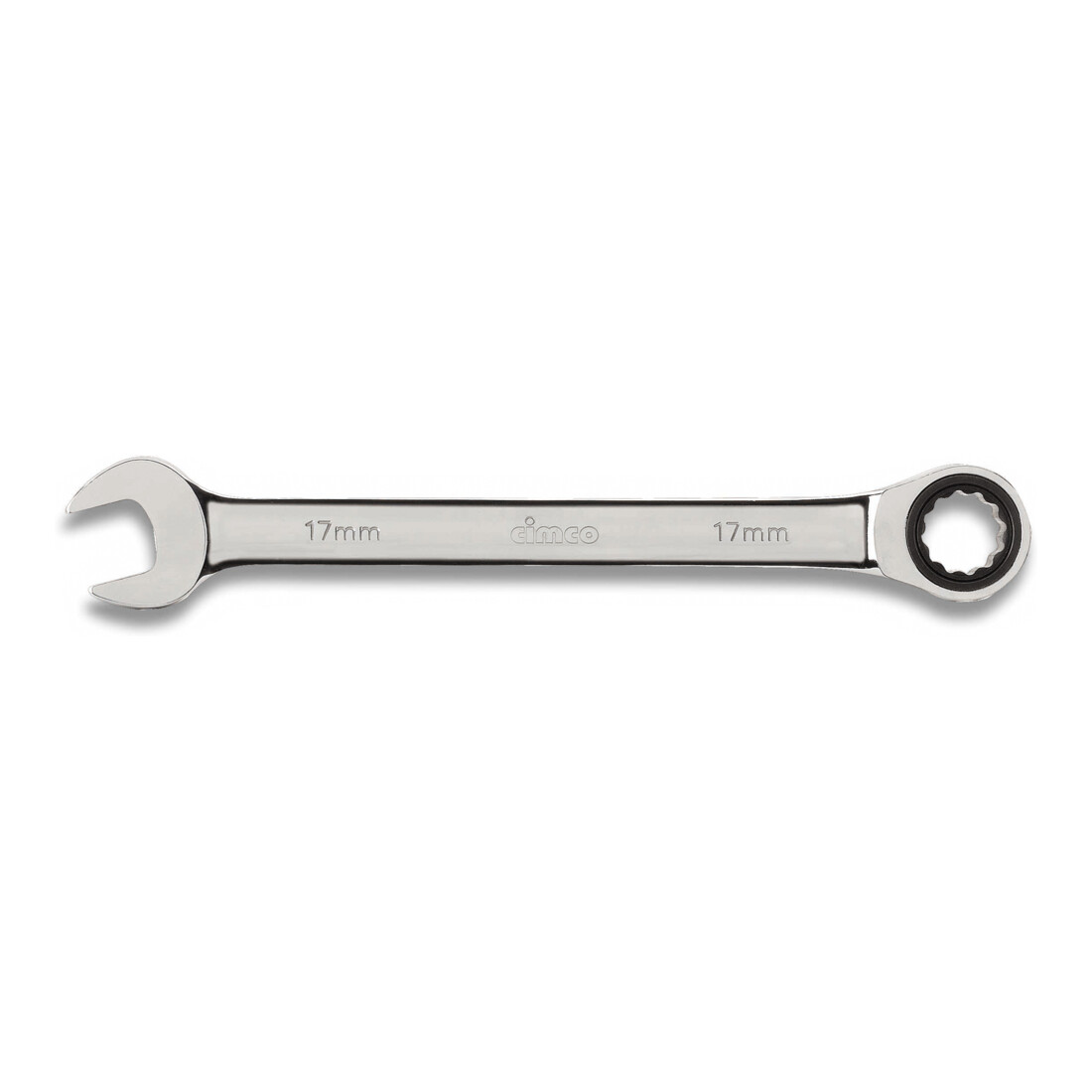 Cimco Clé à cliquet anneau et fourche SW=17mm 112517