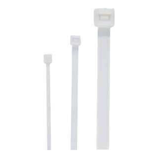 Cimco Colliers de câble 2,5 x 75 mm, couleur naturelle 181360