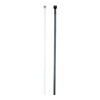 Cimco Colliers de câble 3,5x200mm, noir 181804