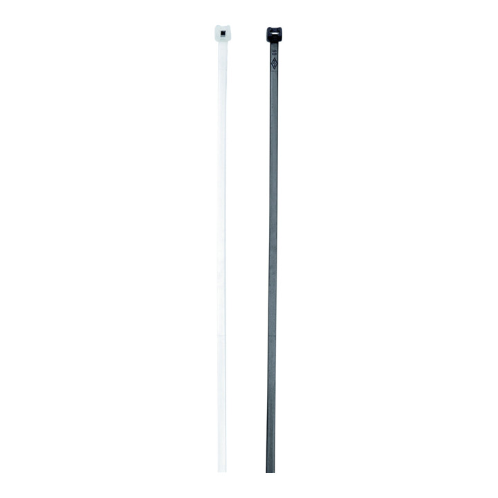Cimco Colliers de câble 3,5x200mm, noir 181804