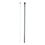 Cimco Colliers de câble avec languette en acier 2,5x100mm, noir 181738-3