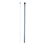 Cimco Colliers de serrage avec languette en acier 4,5x290 mm, noir 181744-3