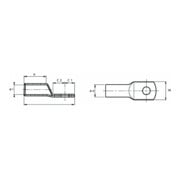 Cimco Cosse à sertir 185 mm² M10 183541-4