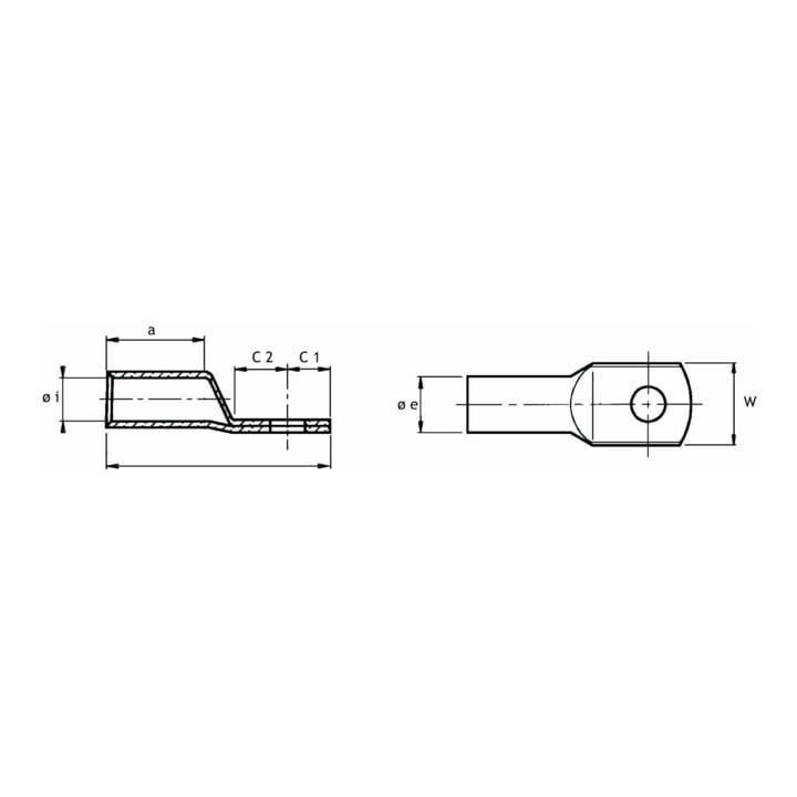 Cimco Cosse à sertir 240 mm² M12 183546