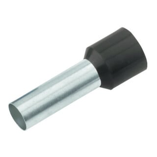 CIMCO Cosse isolée 1,5 mm² x 10 mm noire