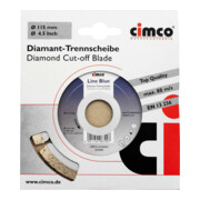 Cimco Diamanttrennscheibe D=125mm 208702