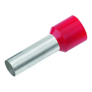 CIMCO Isolierte Aderendhülse 1,0qmm 8mm rot