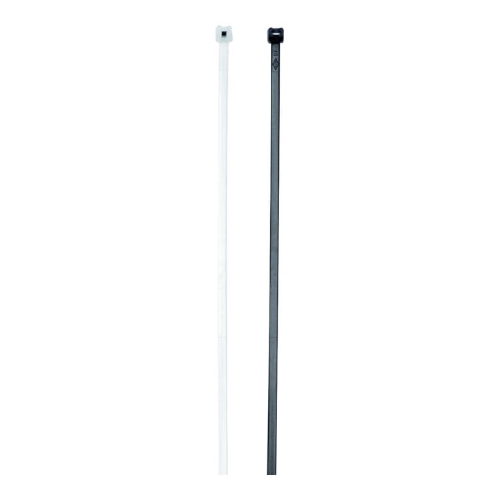 Cimco Kabelbinder m.Stahlzunge 4,5x360mm,naturfa. 181345