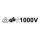Cimco Kunststoff-Klammer 80mm 1000V zur Befestigu 140179-3