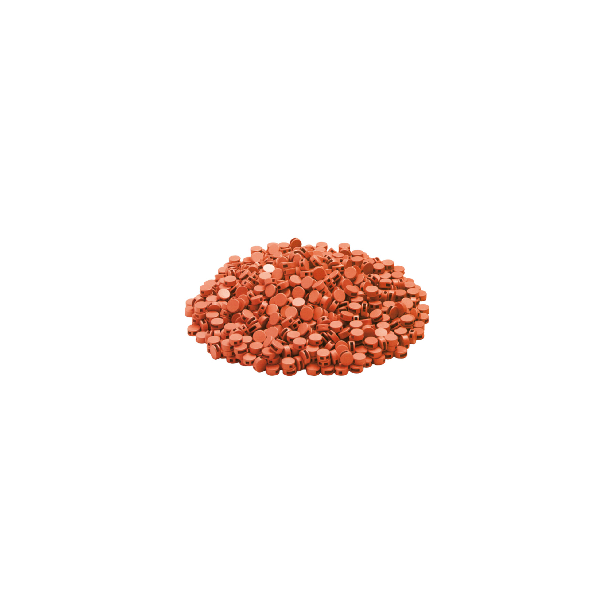 Cimco Kunststoffplomben 10mm orange 140742 (VE1000)