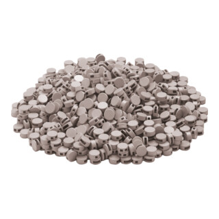 Cimco Kunststoffplomben 9mm grau 140740 (VE1000)