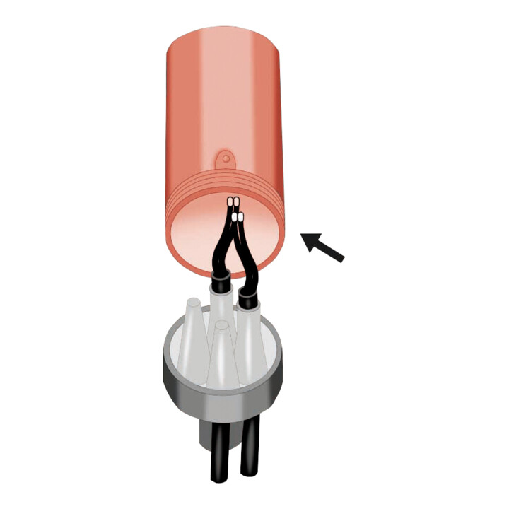 Cimco Manchon de boîte TDM 1 3x1,5 à 5-2,5 mm 184760