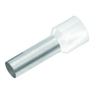 CIMCO Manchon de câble 0,5 mm² 8 mm isolé blanc