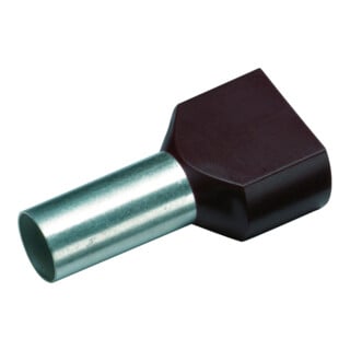 CIMCO Manchon isolé à double embout 2x1,5 mm² 12 mm