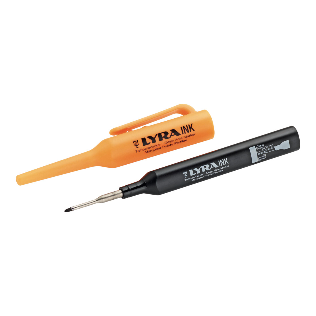 Cimco Marqueur de trou profond rouge 212186