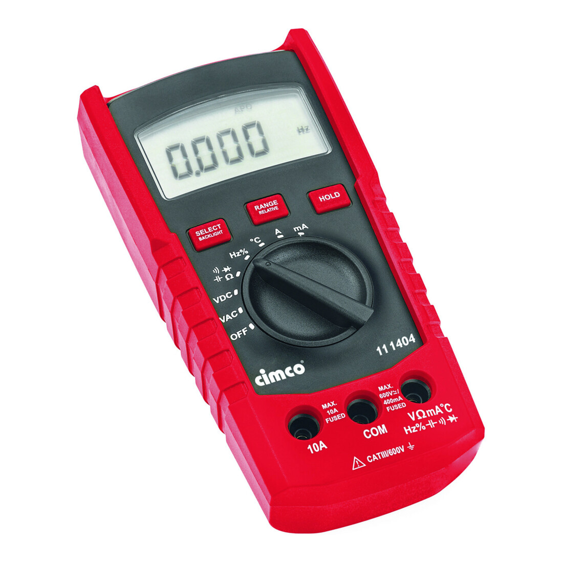 Cimco Multimeter, digital 111404