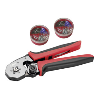 CIMCO Pince à sertir Flexi-Crimp 6 Set, 500 pièces, 0,5-16 mm²