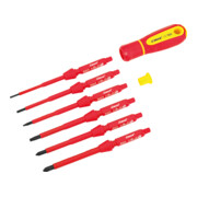 Cimco Set de lames interchangeables pour tournevis VDE, 8 pièces 117860-1