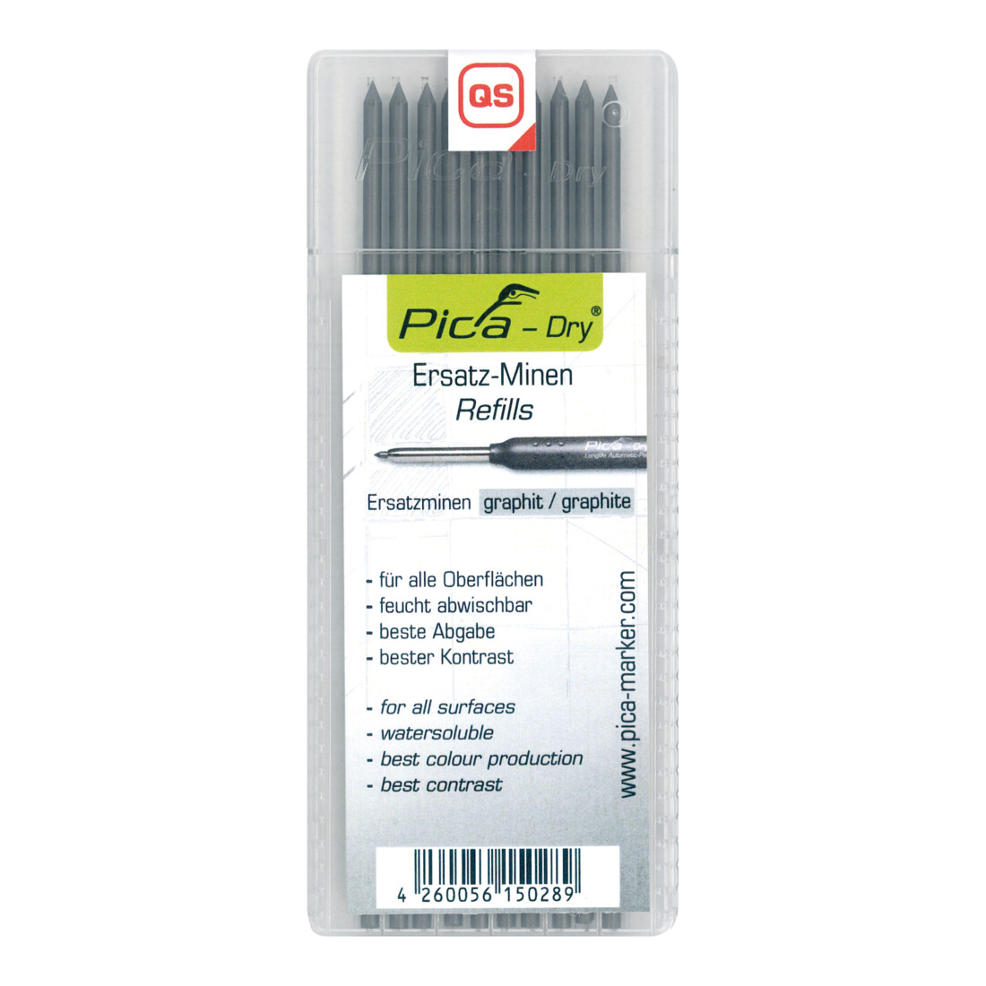 Cimco Set de mines DRY Graphite 212153
