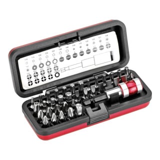 Cimco Steckschlüssel-Bit-Box 37-tlg. 113158