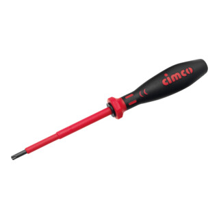 Cimco Tournevis isolé 2K VDE rond T10 x 60 117910