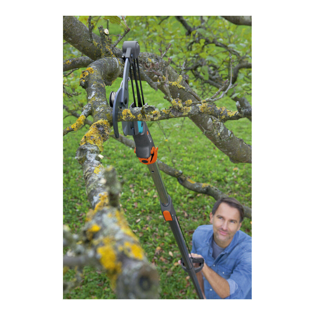 Cisaille à arbre bypass combisystem GARDENA