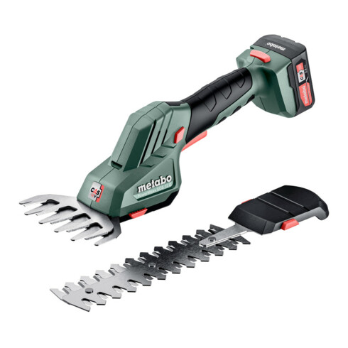 Cisailles à gazon/ sculpte-haies Metabo PowerMaxx SGS 12 Q  12V 1x2Ah Li-Ion + SC 30