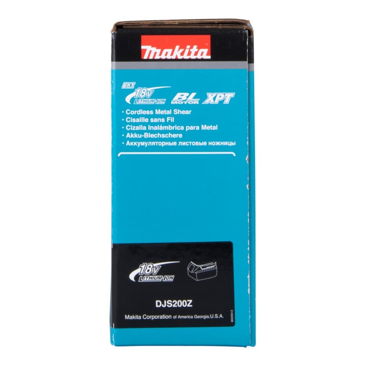 Cisailles à tôle sans fil Makita, 18 V DJS200Z