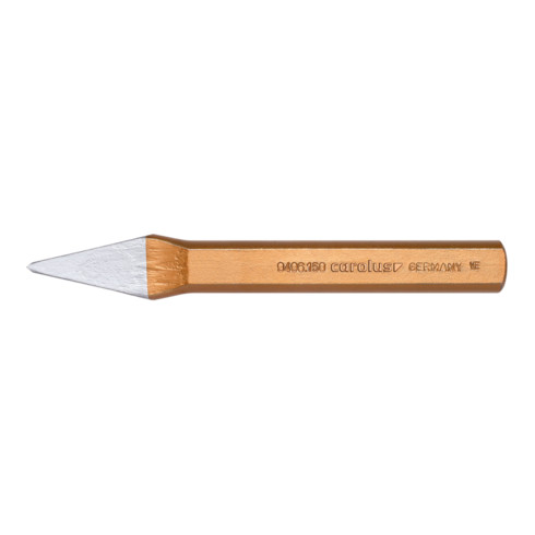Ciseau à croix Carolus, ovale plat, 150x17x11 mm