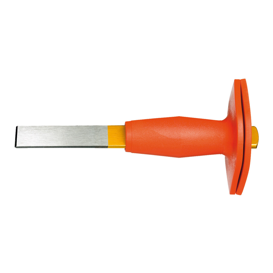 Ciseau à rainurer Gedore ovale plat, avec protège-mains 240x26x7 mm