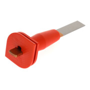 Ciseau à rainurer Gedore ovale plat, avec protège-mains 240x26x7 mm-5