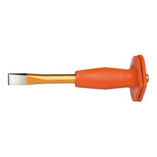 Ciseau de maçon avec poignée pare-coups 250x16 mm