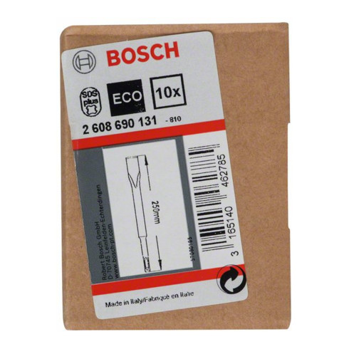 Ciseau plat Bosch avec support SDS-plus, 20 x 250 mm