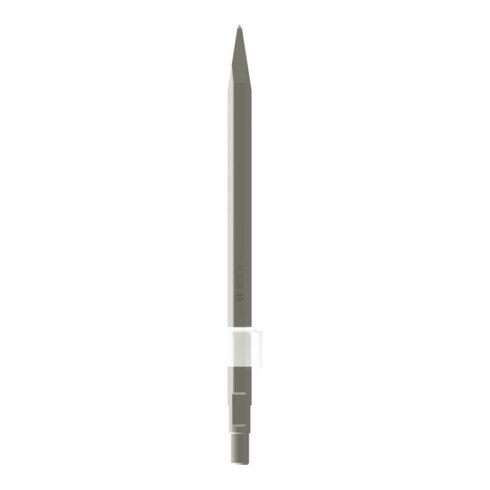 Ciseau pointu Bosch à six pans creux avec collet tourné 400 mm