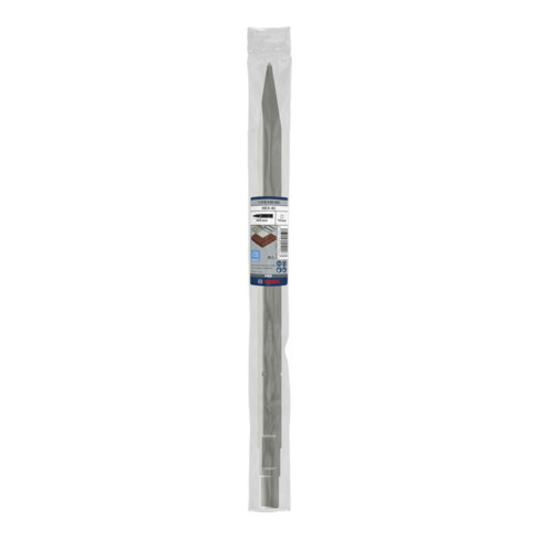 Ciseau pointu Bosch à six pans creux avec collet tourné 400 mm
