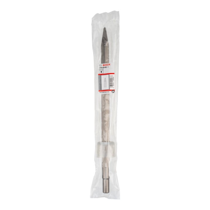 Ciseau pointu Bosch à six pans creux avec collet tourné 400 mm