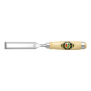 Ciseaux à bois Kirschen  avec 2 viroles acier manche en hêtre blanc