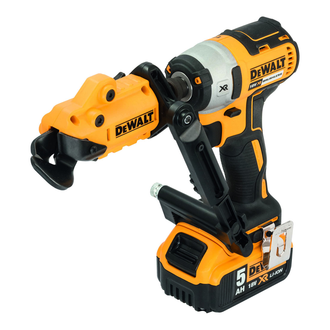 Ciseaux à tôle DEWALT DT70620-QZ pour clés à chocs