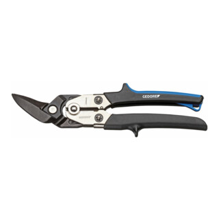Ciseaux Gedore ideal avec transmission à levier, 260 mm, coupe à droite