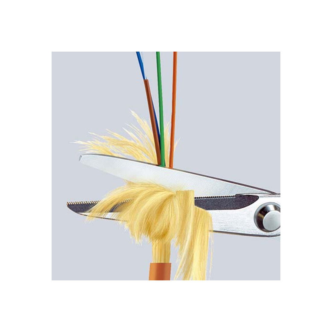 Ciseaux, pour fibres en KEVLAR® Knipex